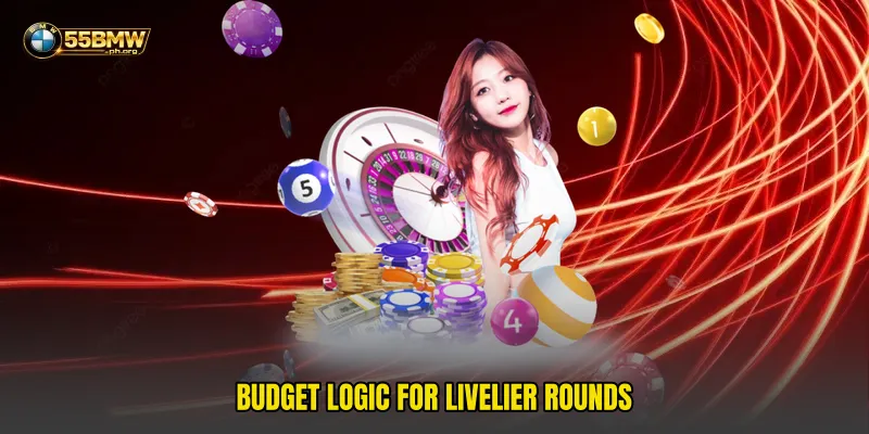 Budget logic for livelier rounds