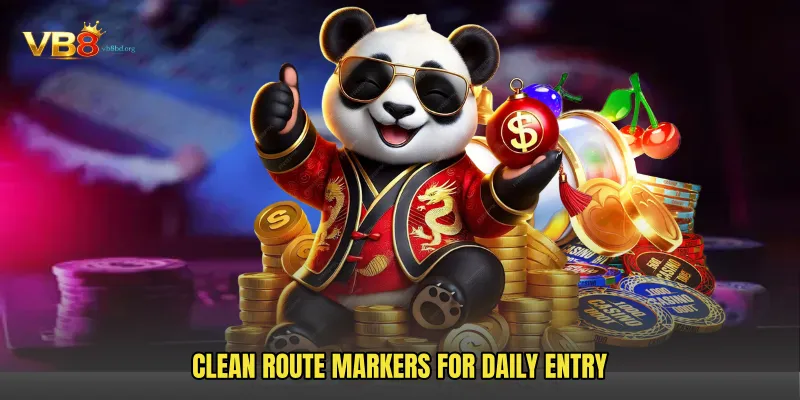 Clean Route Markers For Daily Entry