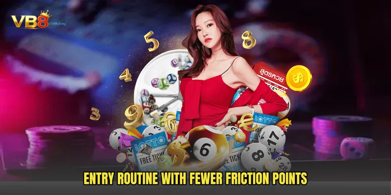 Entry Routine With Fewer Friction Points